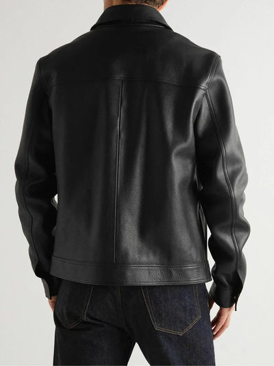 Full-Grain Leather Jacket