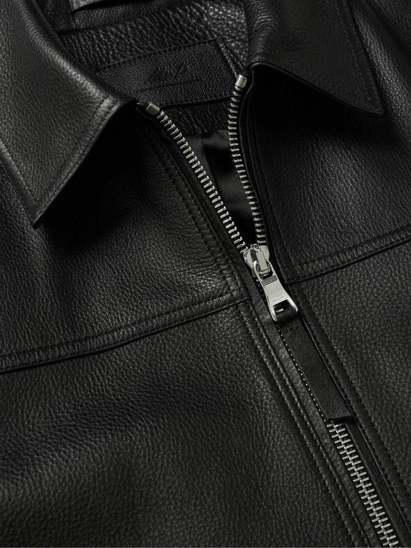 Full-Grain Leather Jacket