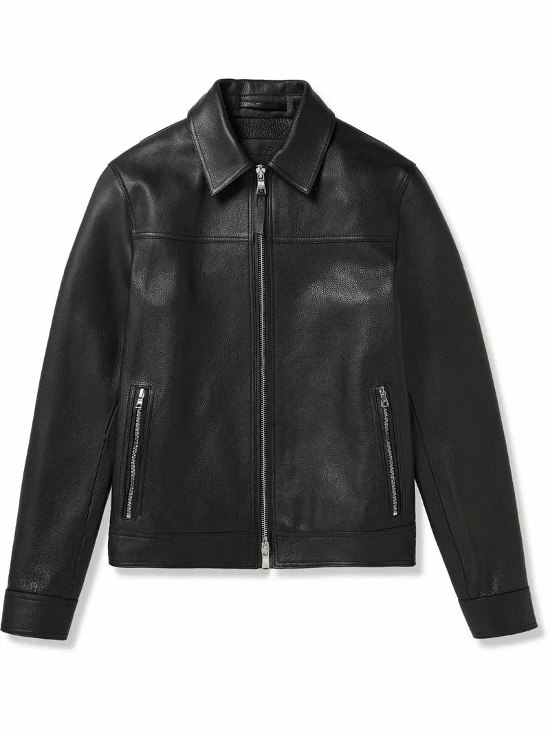 Full-Grain Leather Jacket