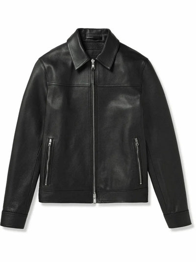 Full-Grain Leather Jacket